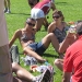 Guapas soportando el calor!