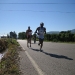Paulo y Fiur saliendo de Villaverde (aprox km 34)