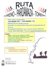 cartel ruta toreno